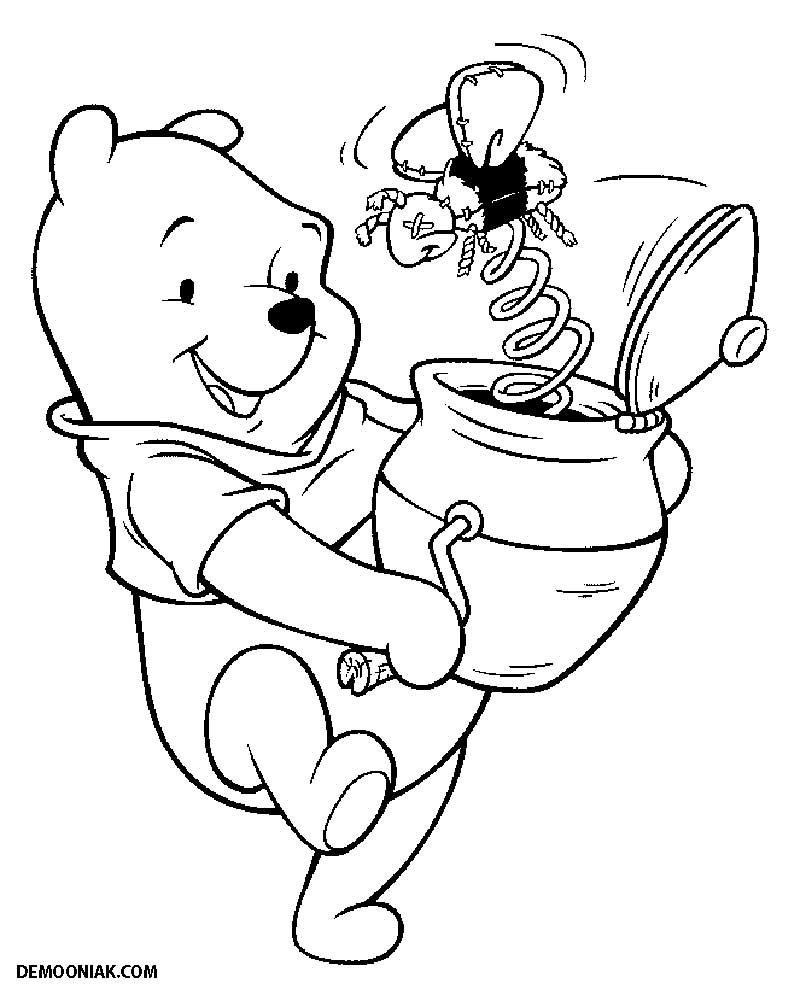 150 Winnie The Pooh Coloring Pages FREE Printable 54