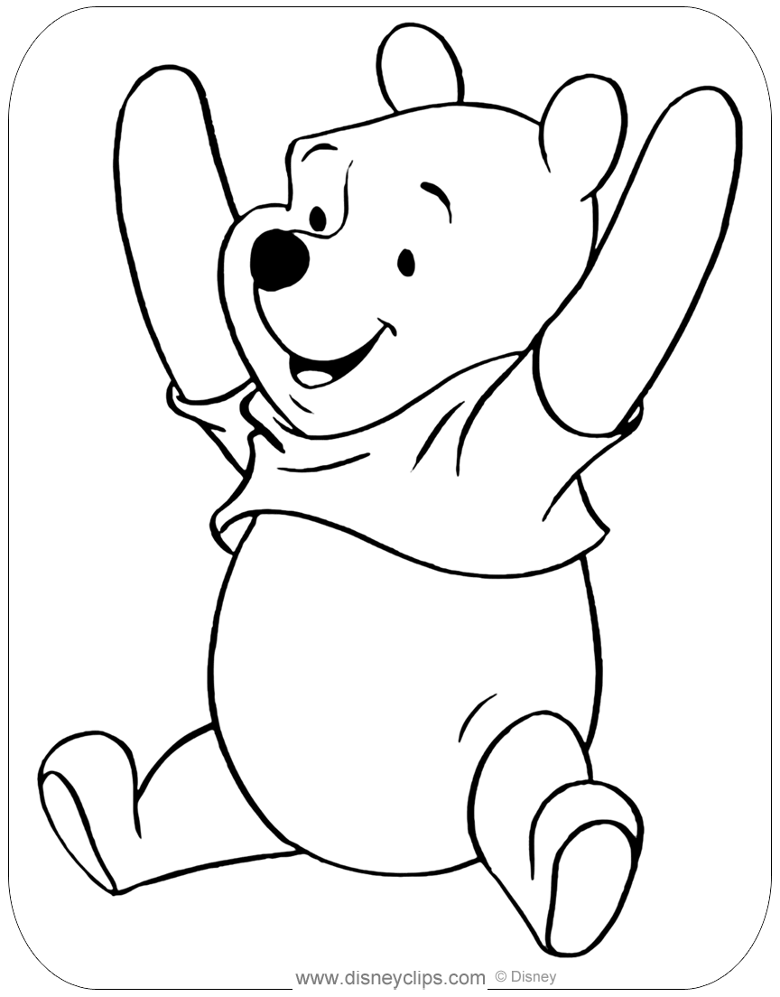 150 Winnie The Pooh Coloring Pages FREE Printable 55