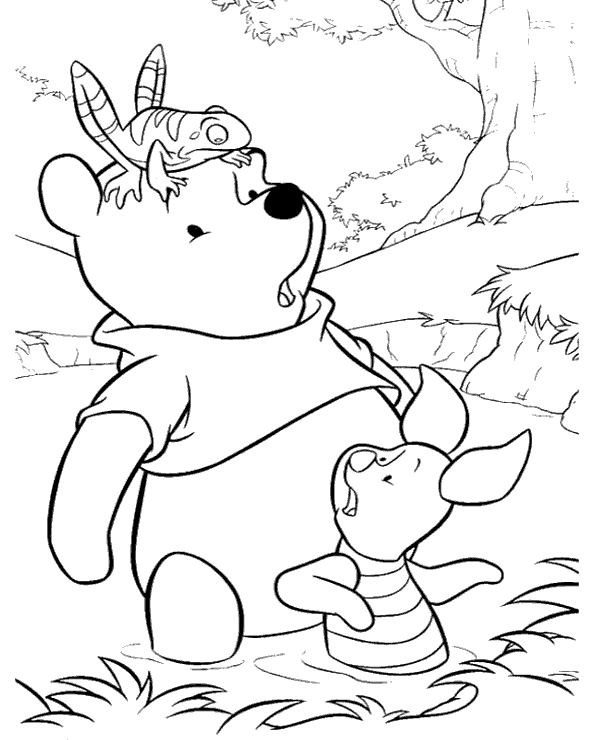 150 Winnie The Pooh Coloring Pages FREE Printable 64