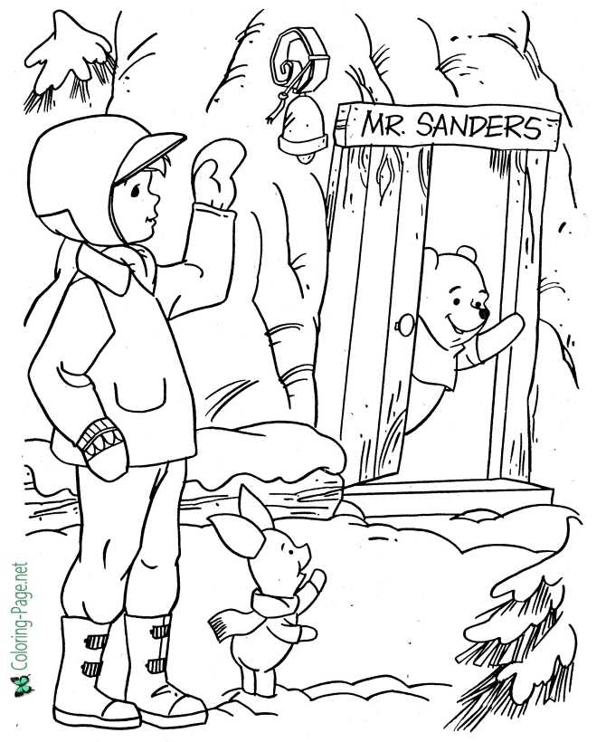 150 Winnie The Pooh Coloring Pages FREE Printable 67