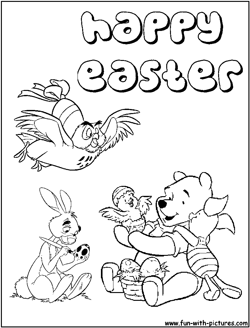 150 Winnie The Pooh Coloring Pages FREE Printable 69