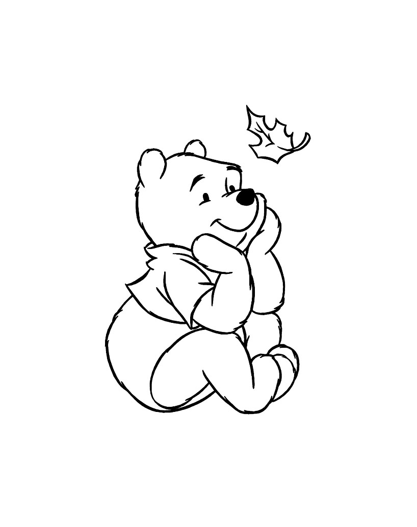 150 Winnie The Pooh Coloring Pages FREE Printable 7