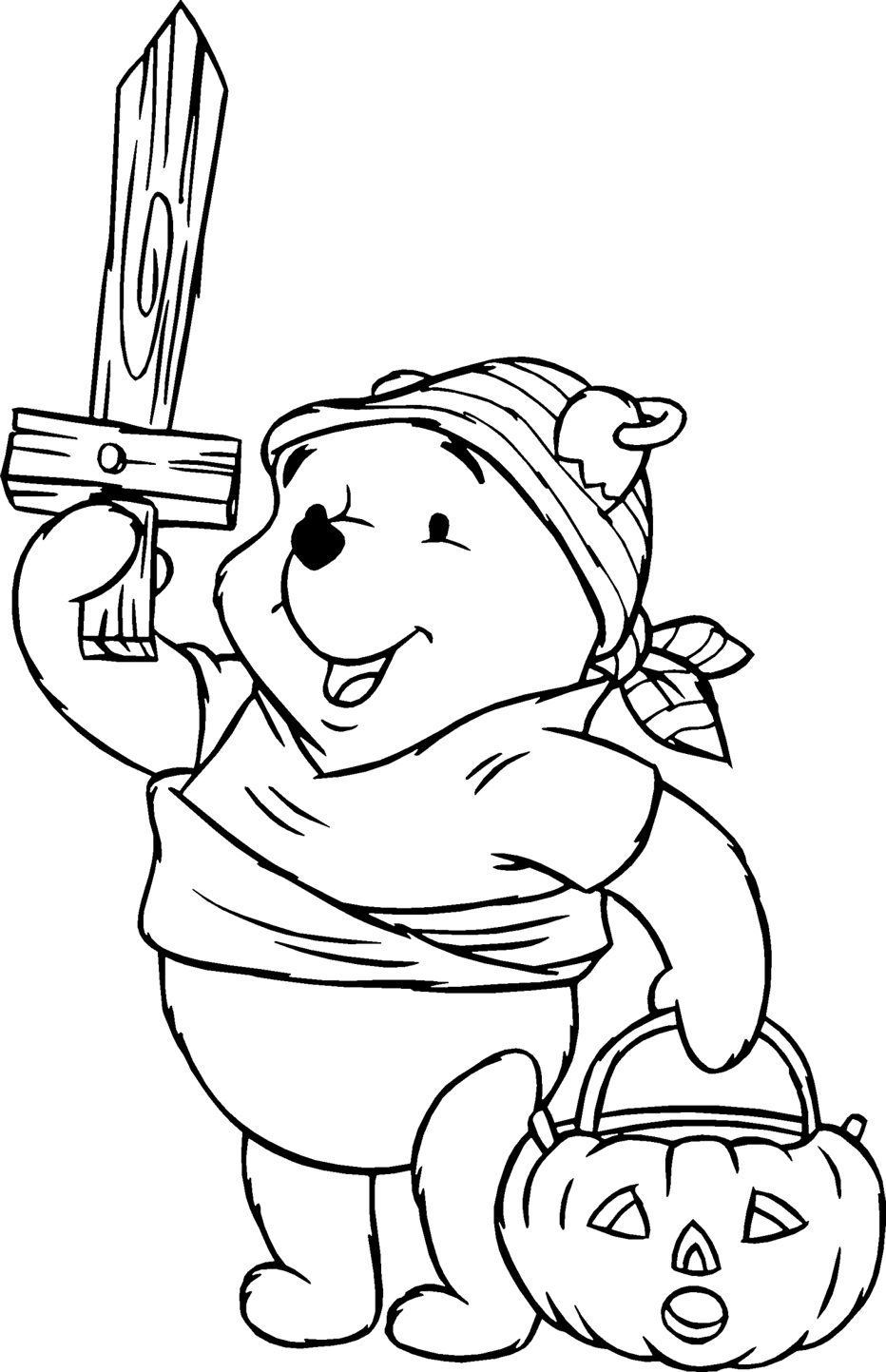 150 Winnie The Pooh Coloring Pages FREE Printable 72