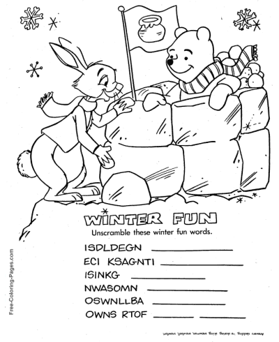 150 Winnie The Pooh Coloring Pages FREE Printable 78