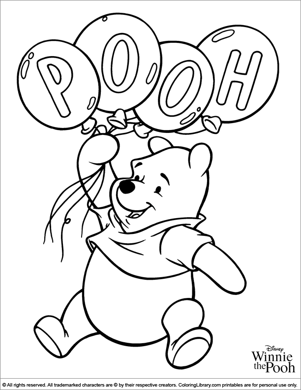 150 Winnie The Pooh Coloring Pages FREE Printable 8