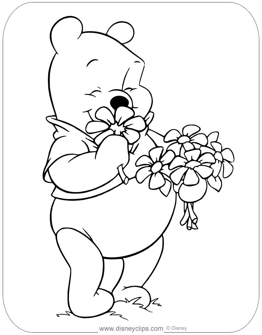 150 Winnie The Pooh Coloring Pages FREE Printable 91