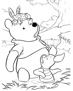 150 Winnie The Pooh Coloring Pages FREE Printable 96