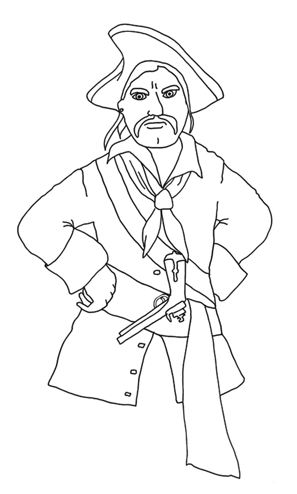 155+ Pirates Coloring Pages to Print 105