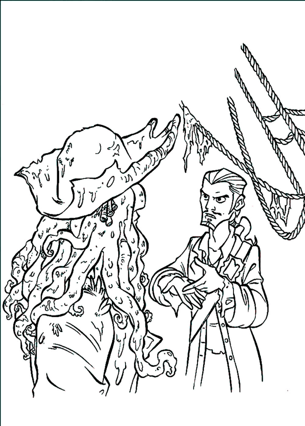 155+ Pirates Coloring Pages to Print 108