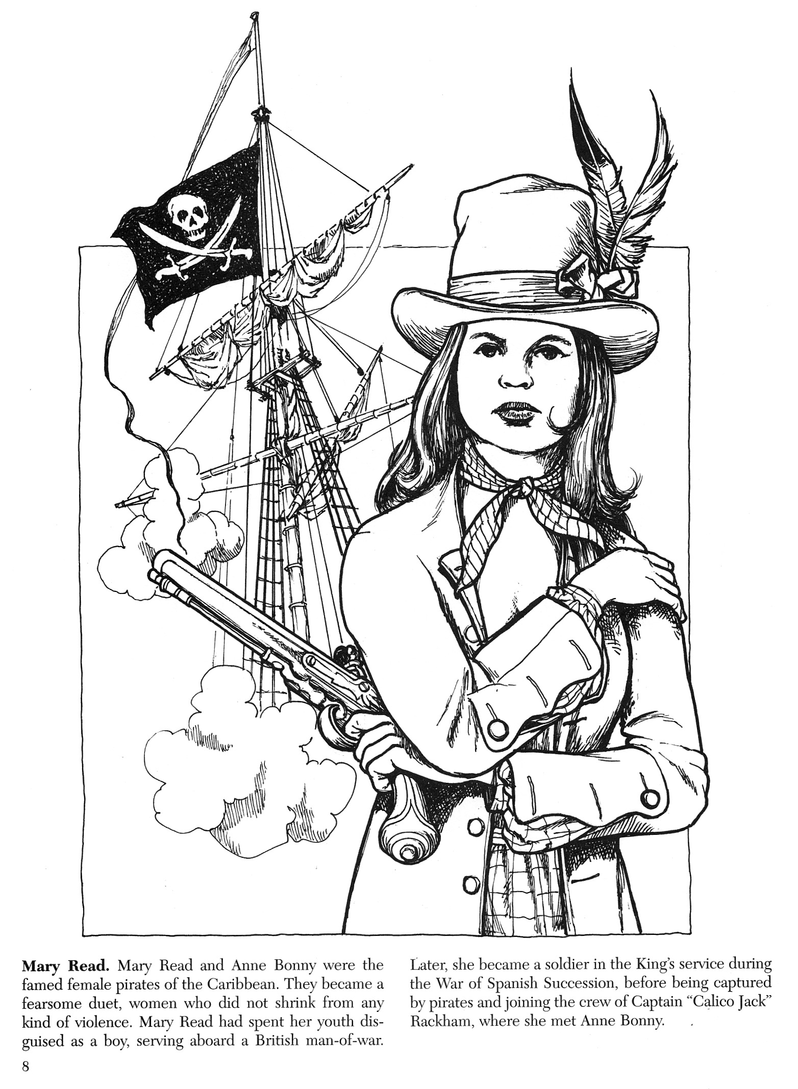 155+ Pirates Coloring Pages to Print 123