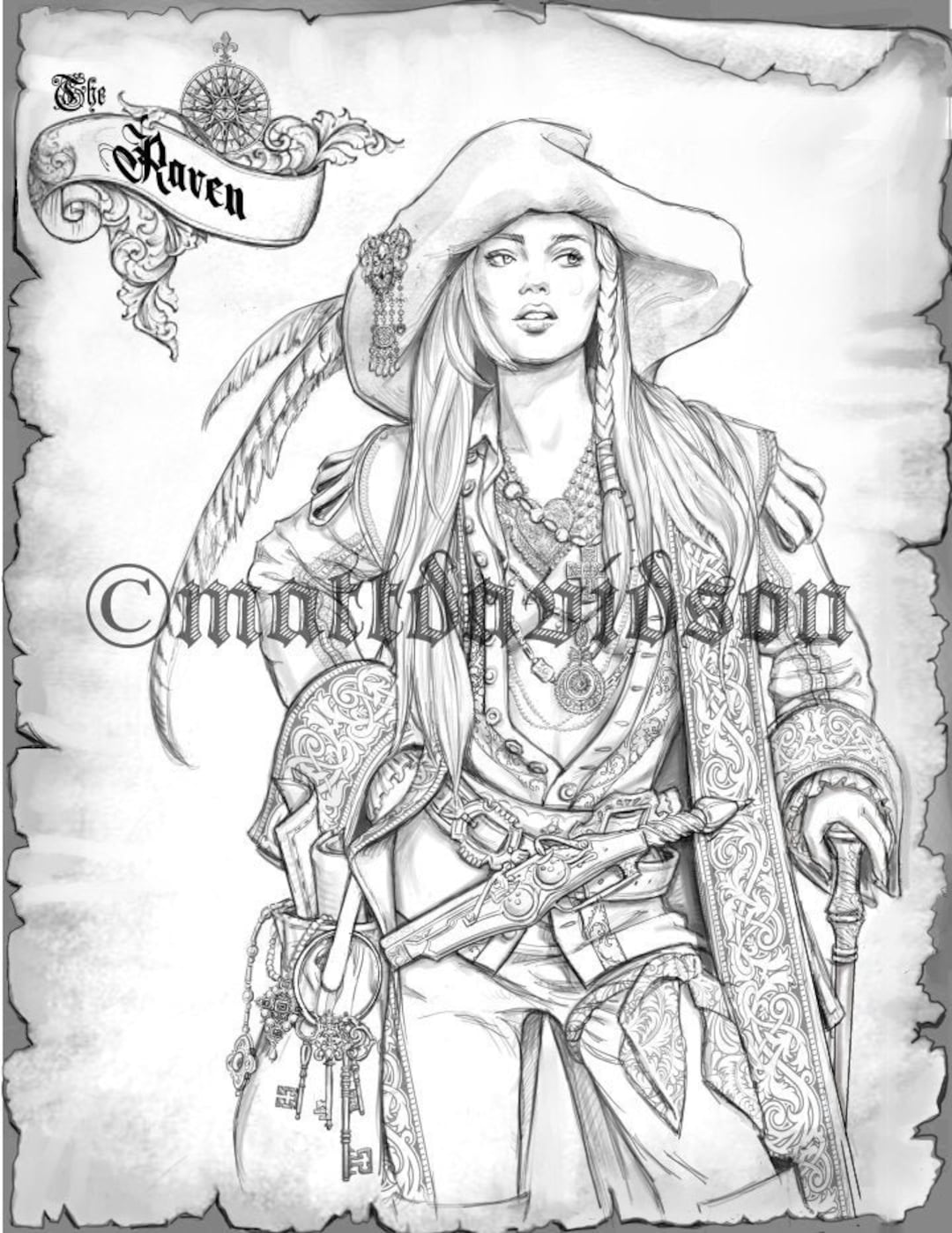 155+ Pirates Coloring Pages to Print 129