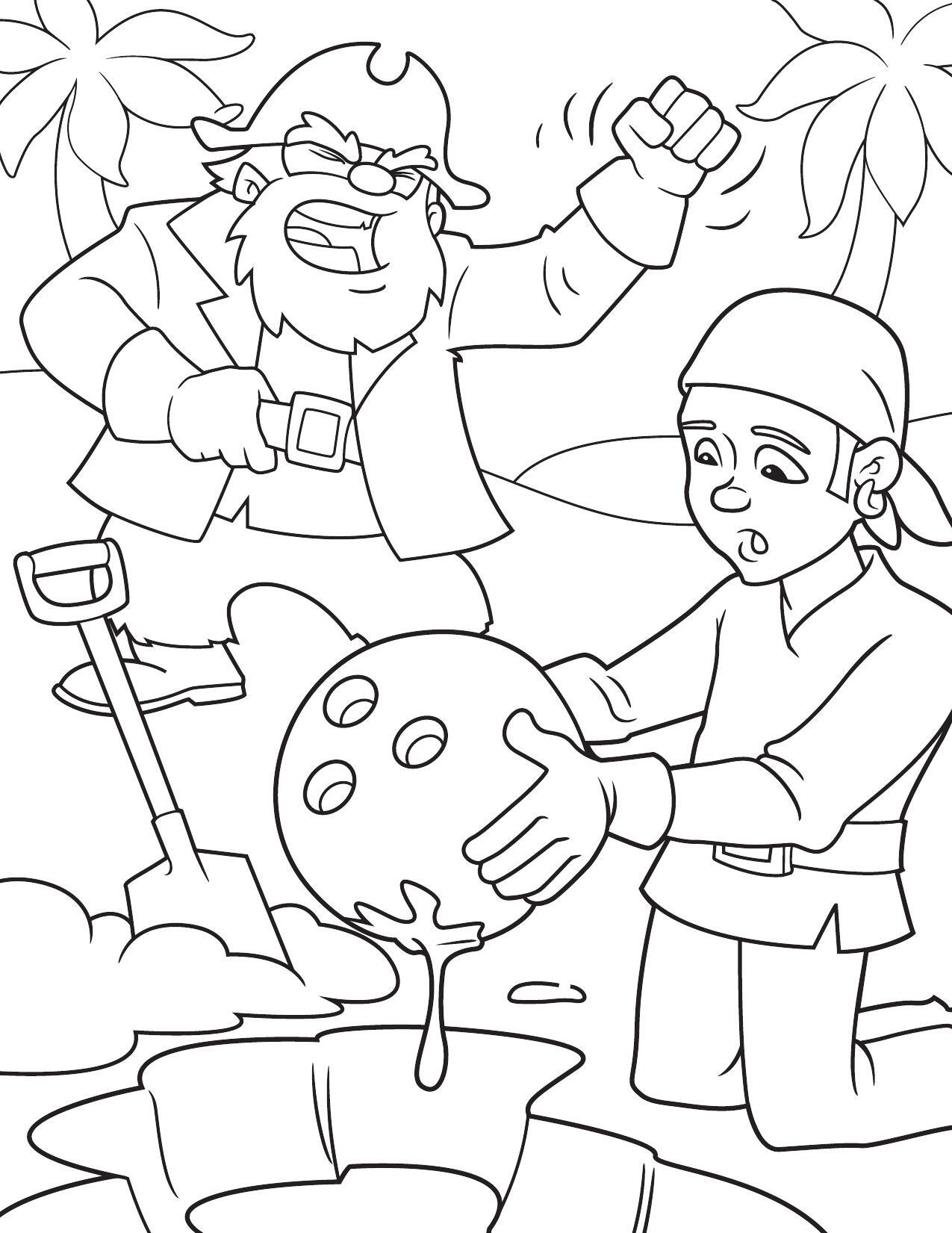 155+ Pirates Coloring Pages to Print 139