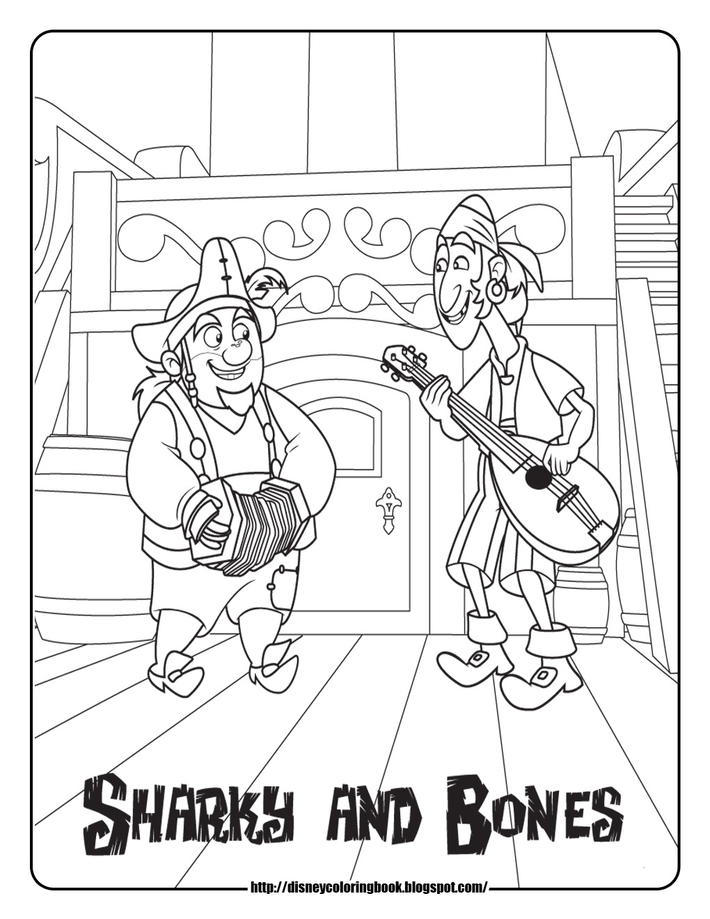 155+ Pirates Coloring Pages to Print 145