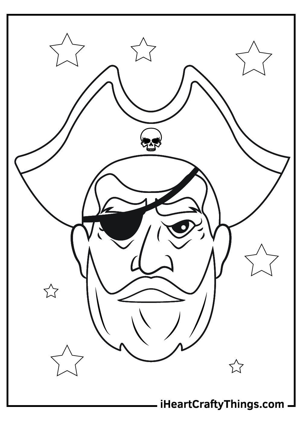 155+ Pirates Coloring Pages to Print 16