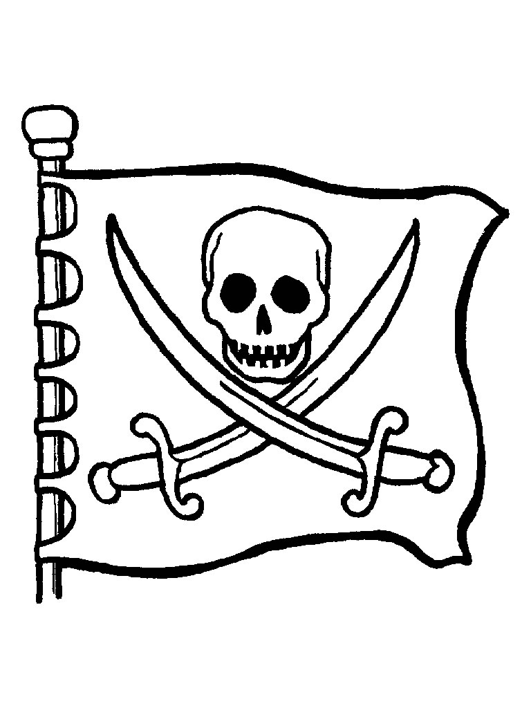 155+ Pirates Coloring Pages to Print 19