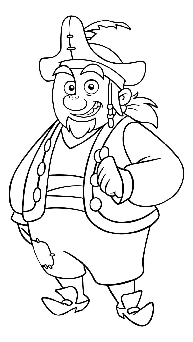 155+ Pirates Coloring Pages to Print 40