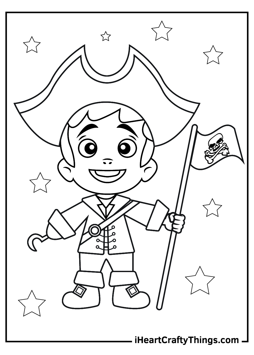 155+ Pirates Coloring Pages to Print 5