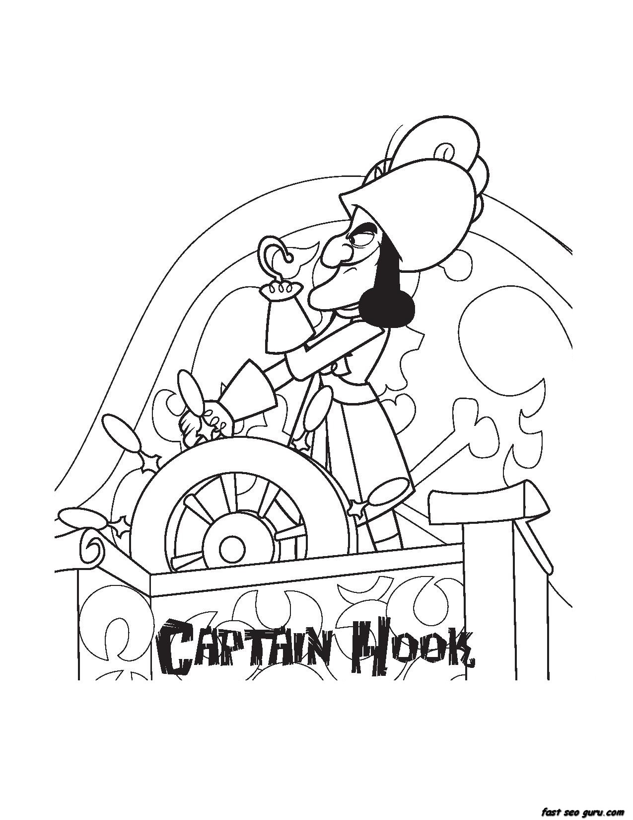 155+ Pirates Coloring Pages to Print 57