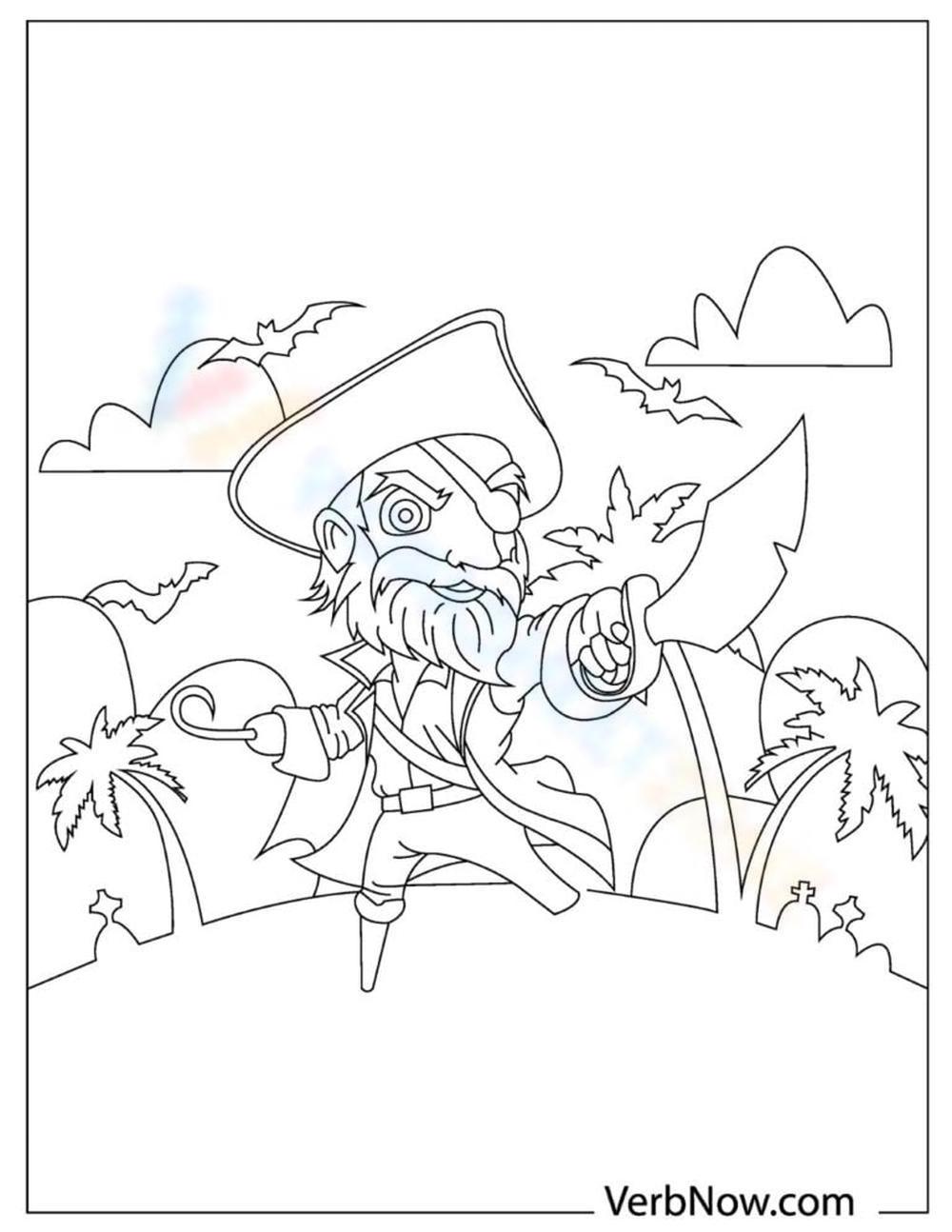 155+ Pirates Coloring Pages to Print 59