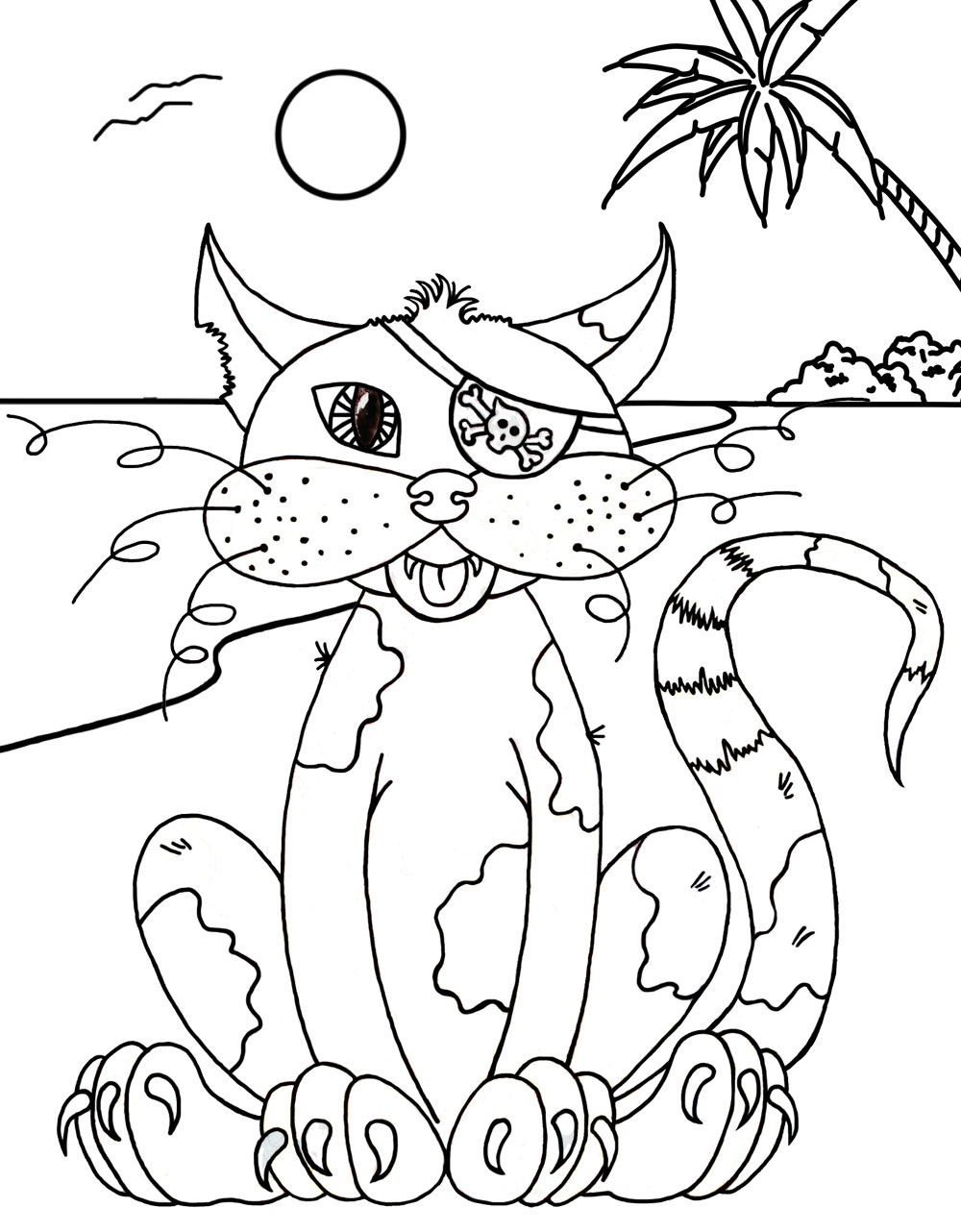 155+ Pirates Coloring Pages to Print 65