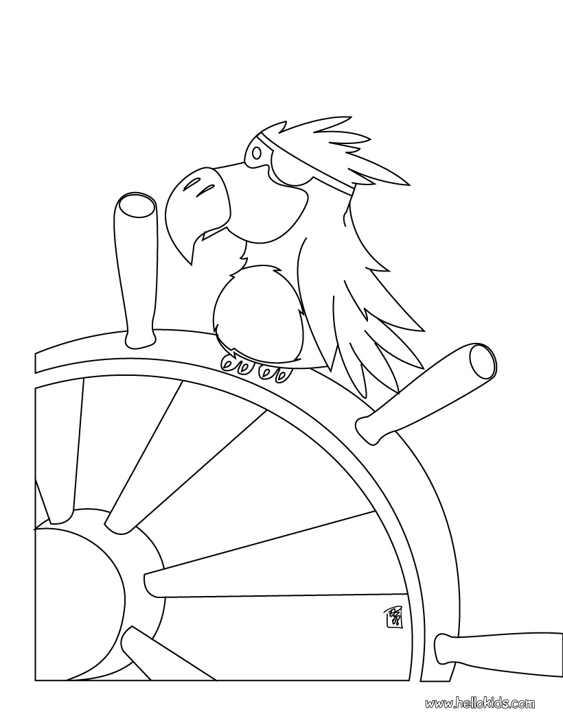 155+ Pirates Coloring Pages to Print 76