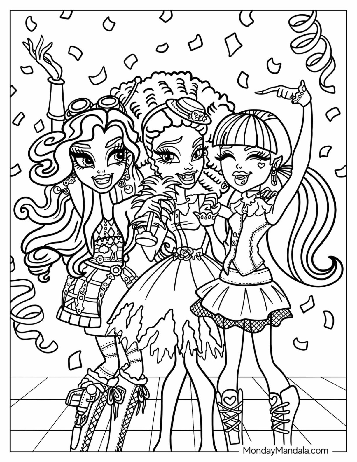 159 Holly Coloring Pages Printable 19