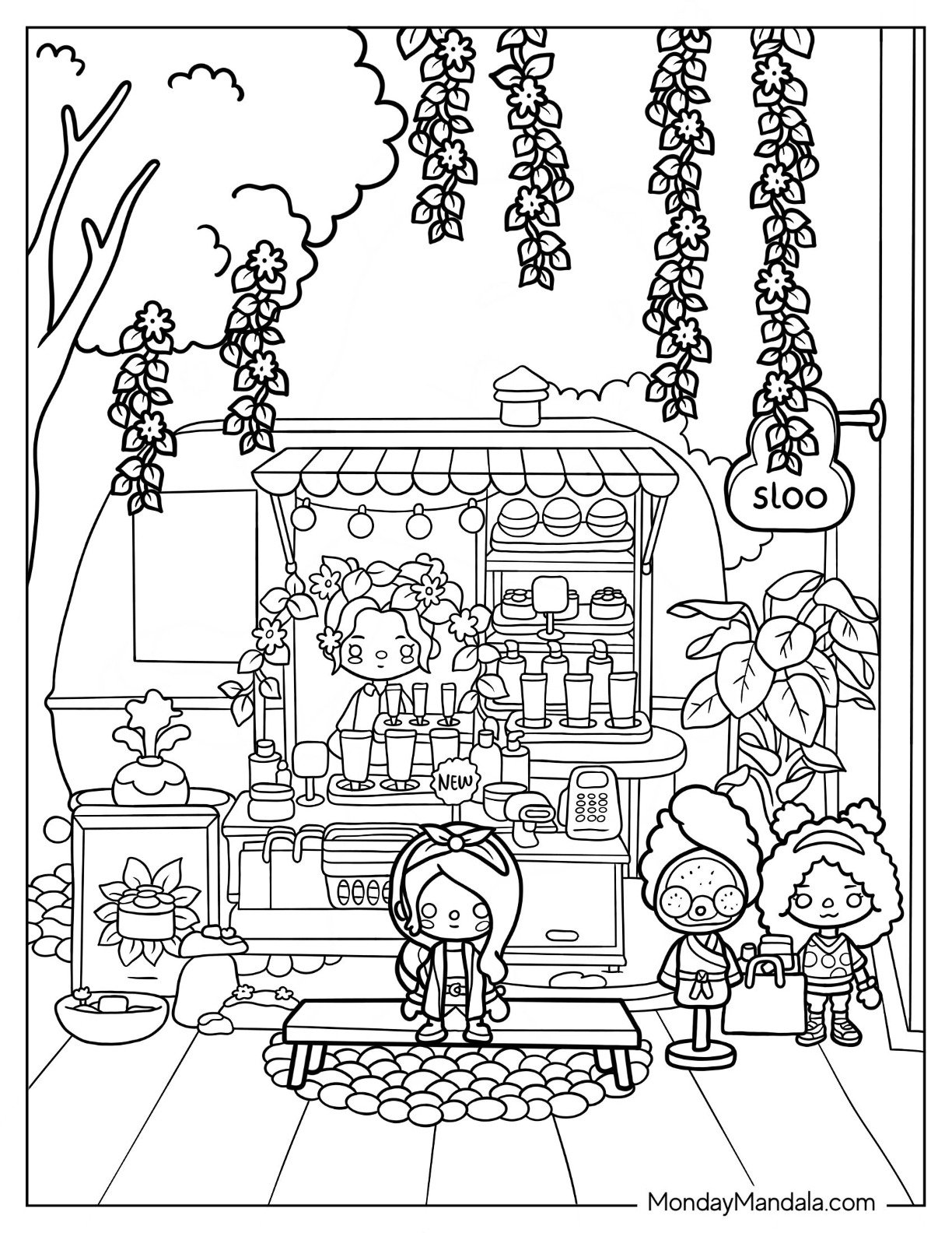 159 Holly Coloring Pages Printable 46