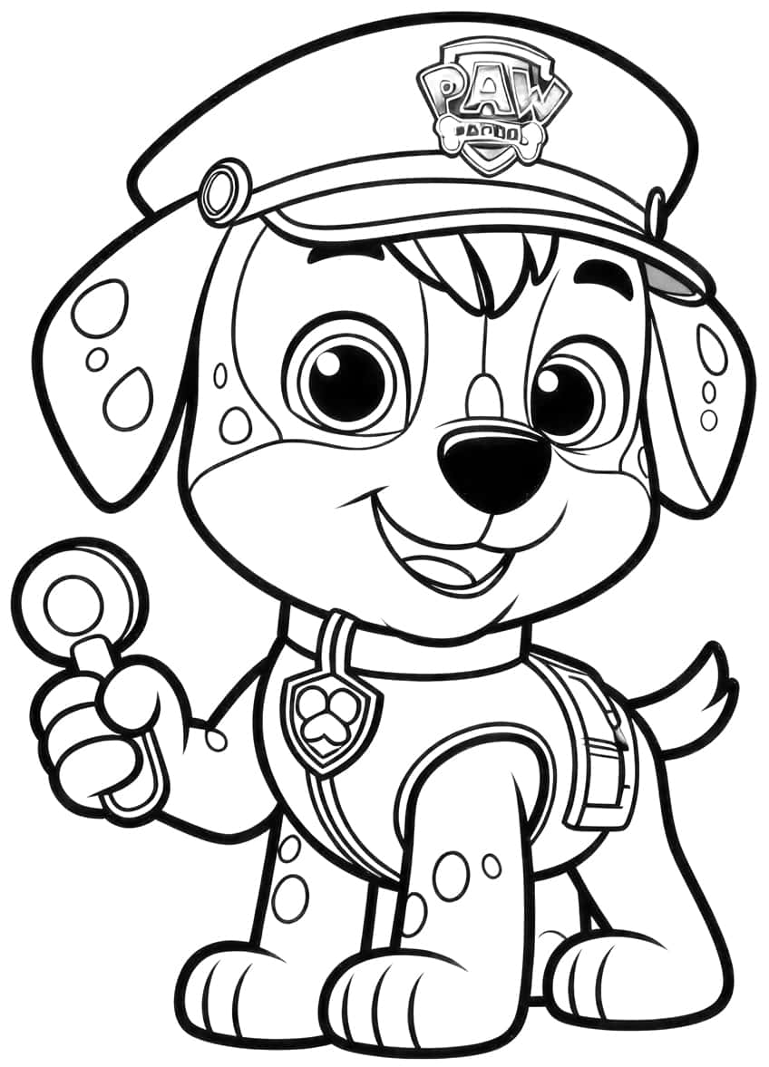 160+ Skye Paw Patrol Coloring Page Ideas for Adventure 100