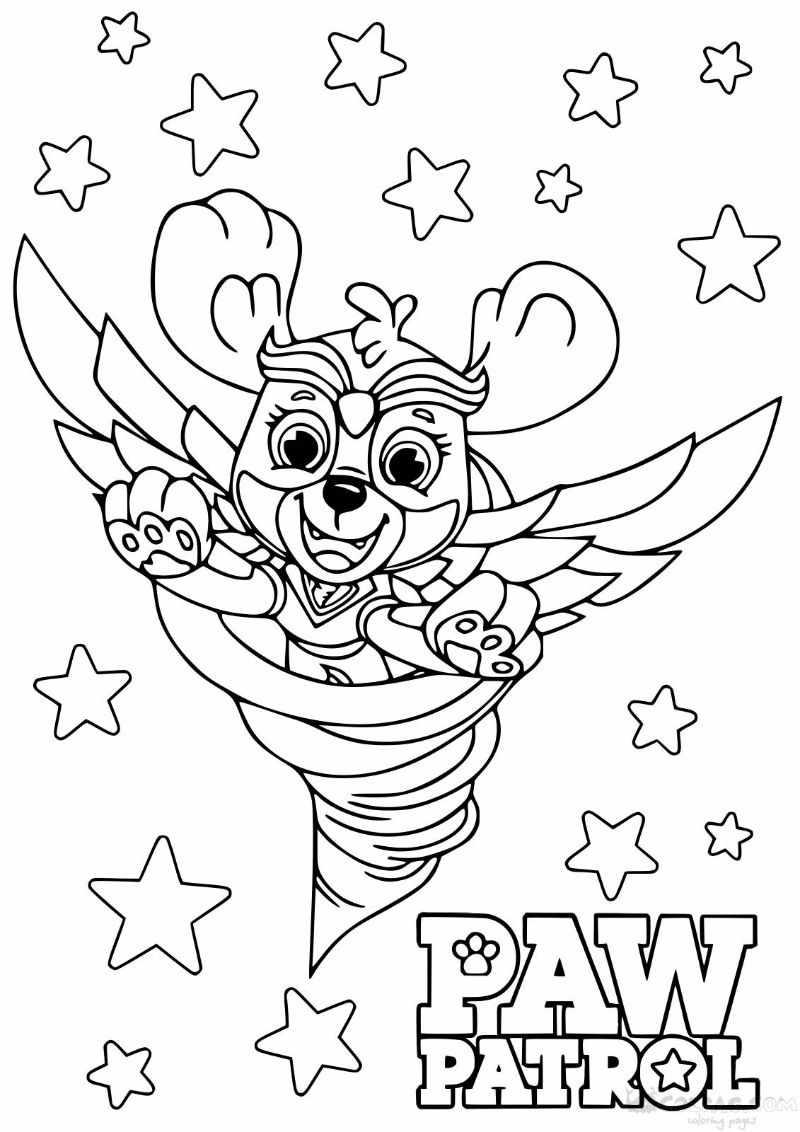 160+ Skye Paw Patrol Coloring Page Ideas for Adventure 103