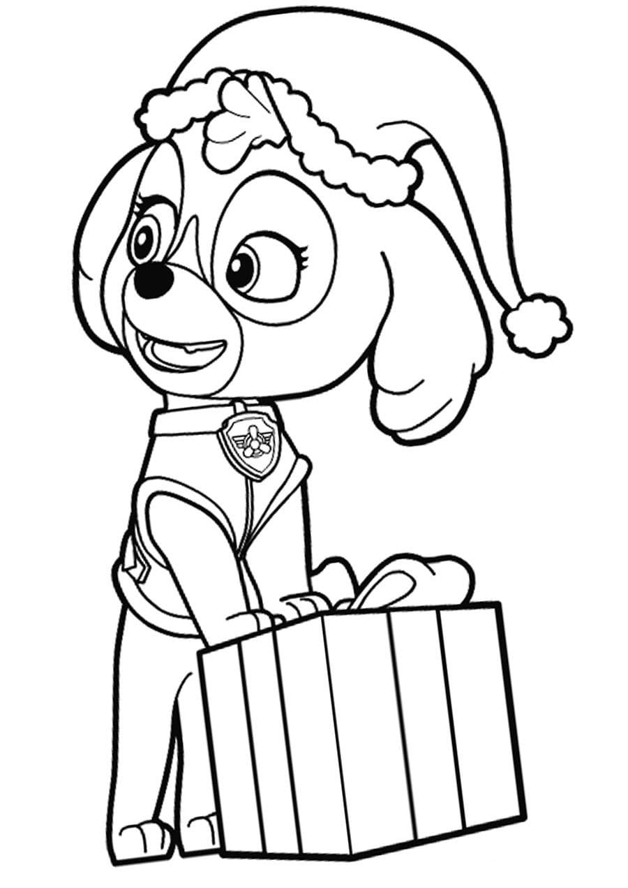 160+ Skye Paw Patrol Coloring Page Ideas for Adventure 108