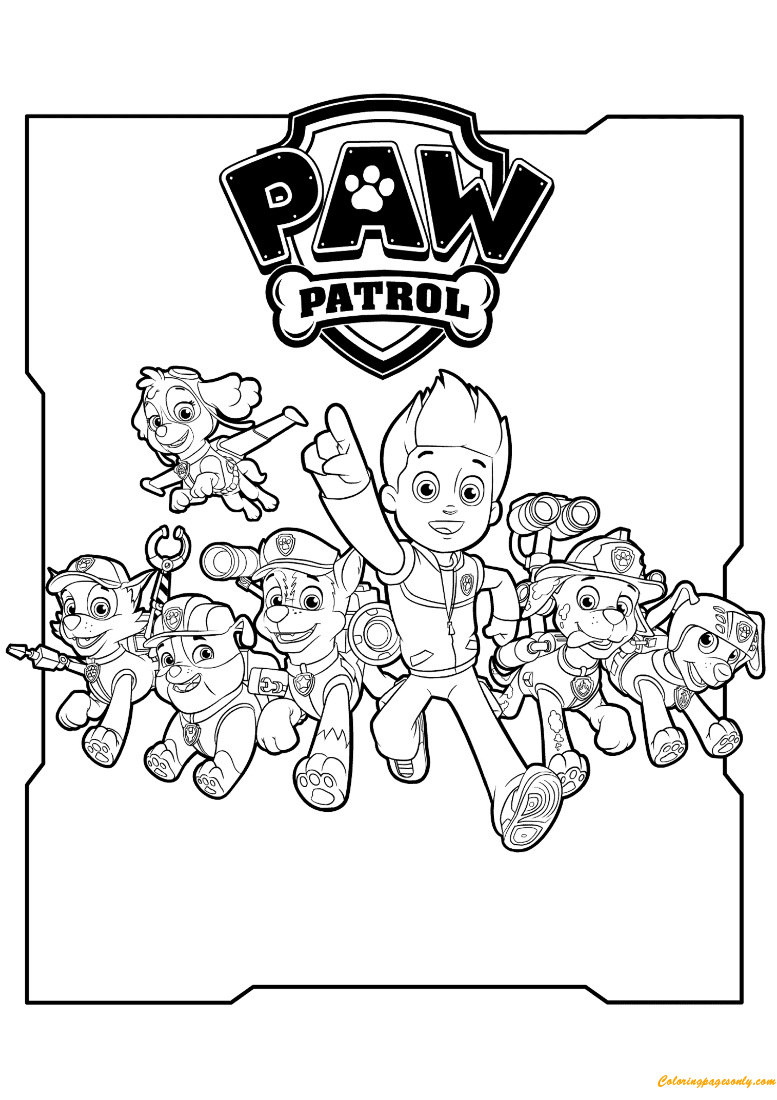 160+ Skye Paw Patrol Coloring Page Ideas for Adventure 11