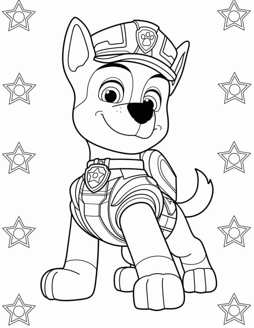 160+ Skye Paw Patrol Coloring Page Ideas for Adventure 111