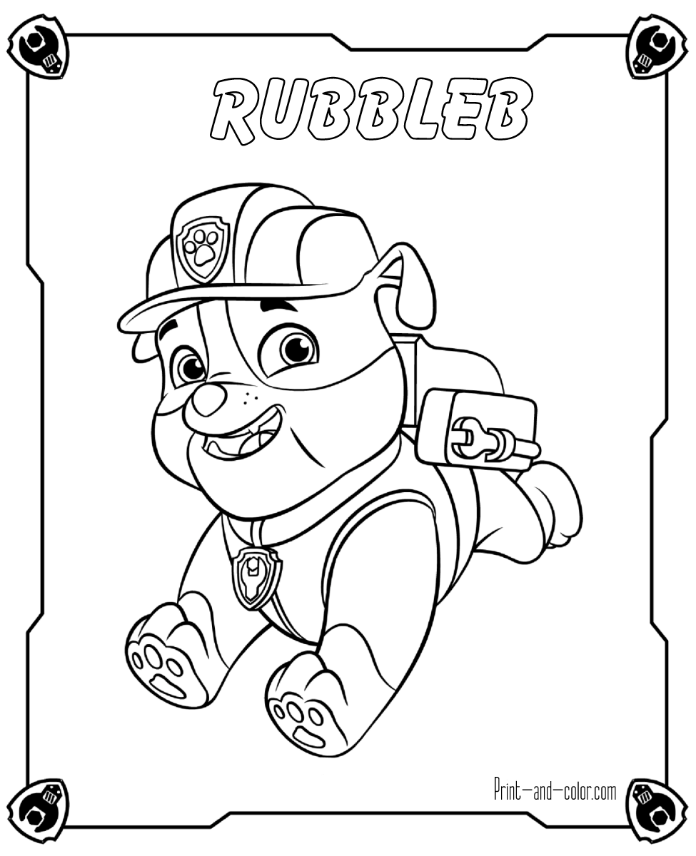 160+ Skye Paw Patrol Coloring Page Ideas for Adventure 114