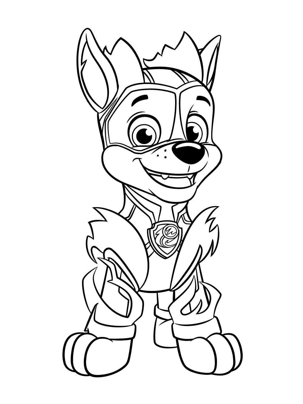 160+ Skye Paw Patrol Coloring Page Ideas for Adventure 126