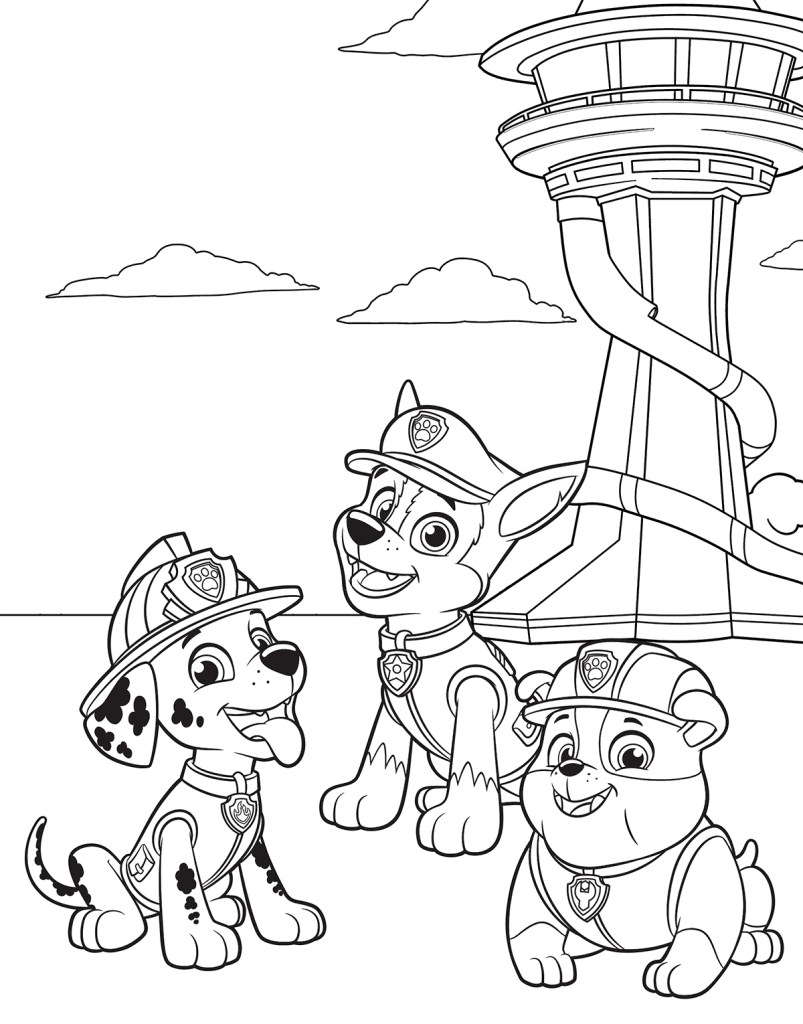 160+ Skye Paw Patrol Coloring Page Ideas for Adventure 129