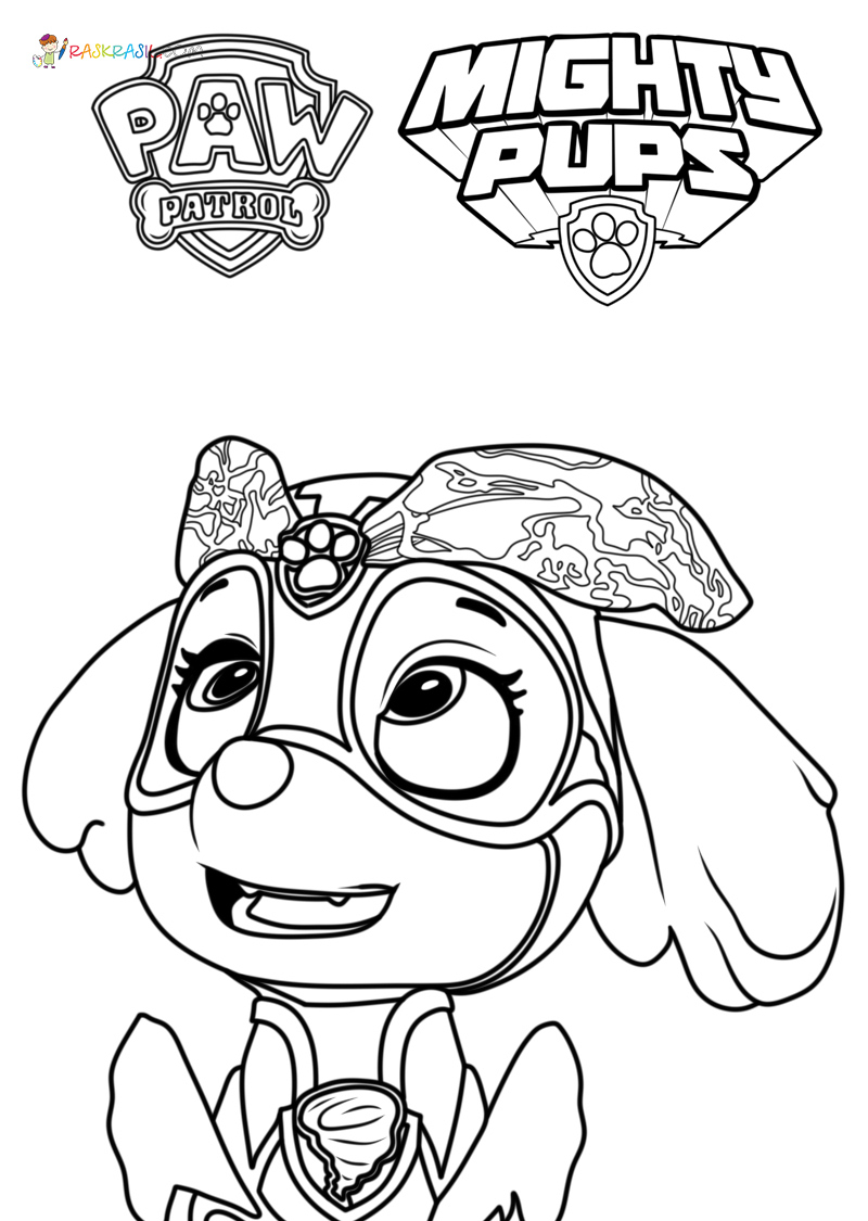 160+ Skye Paw Patrol Coloring Page Ideas for Adventure 141