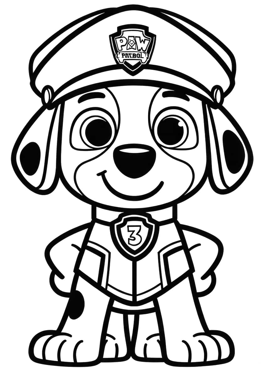 160+ Skye Paw Patrol Coloring Page Ideas for Adventure 143