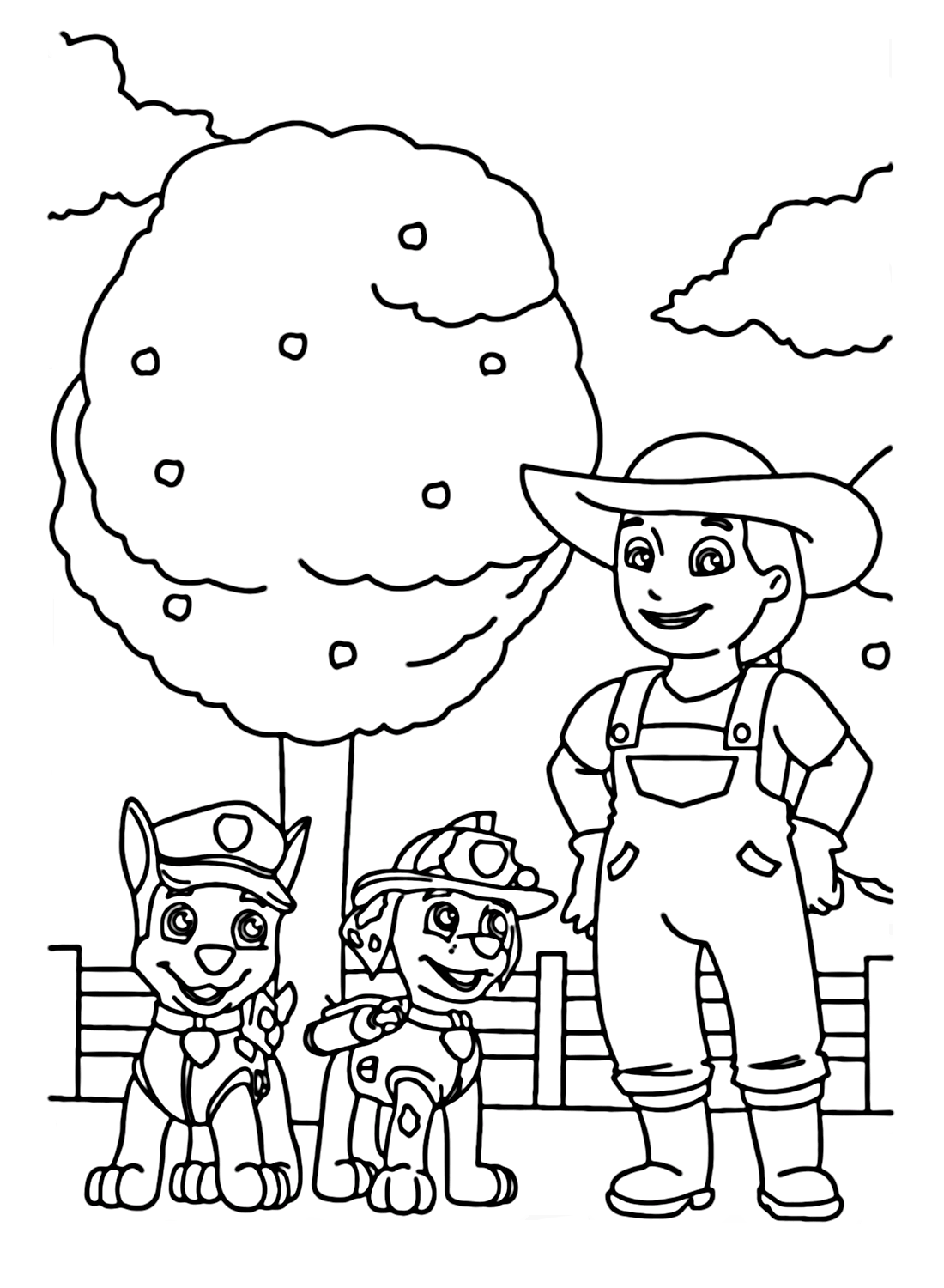 160+ Skye Paw Patrol Coloring Page Ideas for Adventure 152