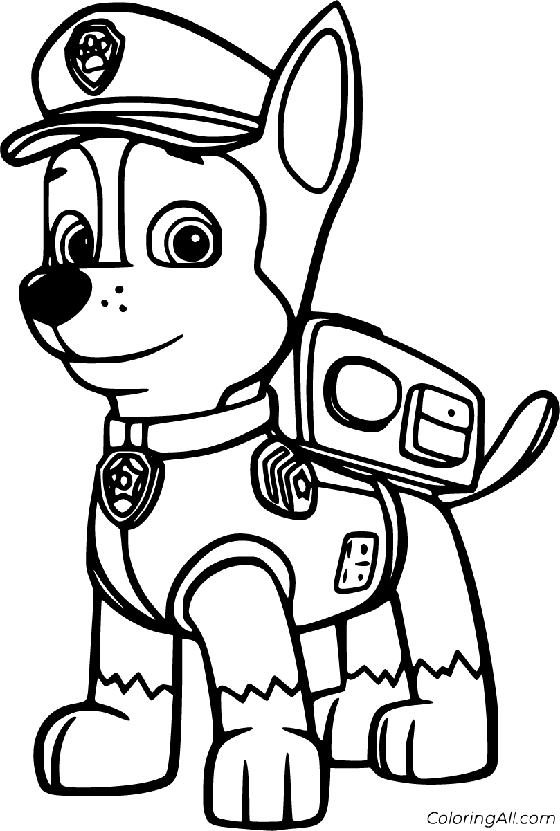 160+ Skye Paw Patrol Coloring Page Ideas for Adventure 168