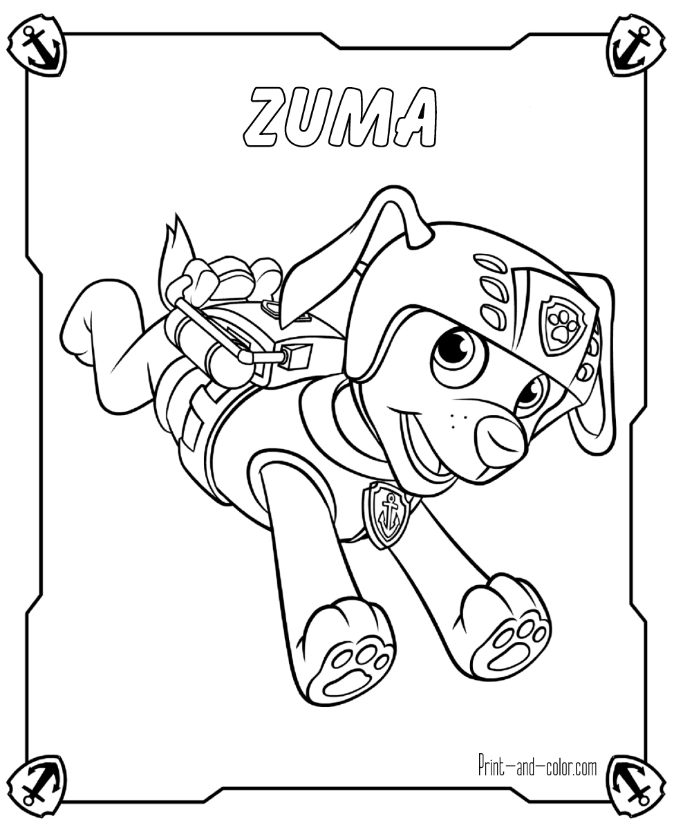 160+ Skye Paw Patrol Coloring Page Ideas for Adventure 19