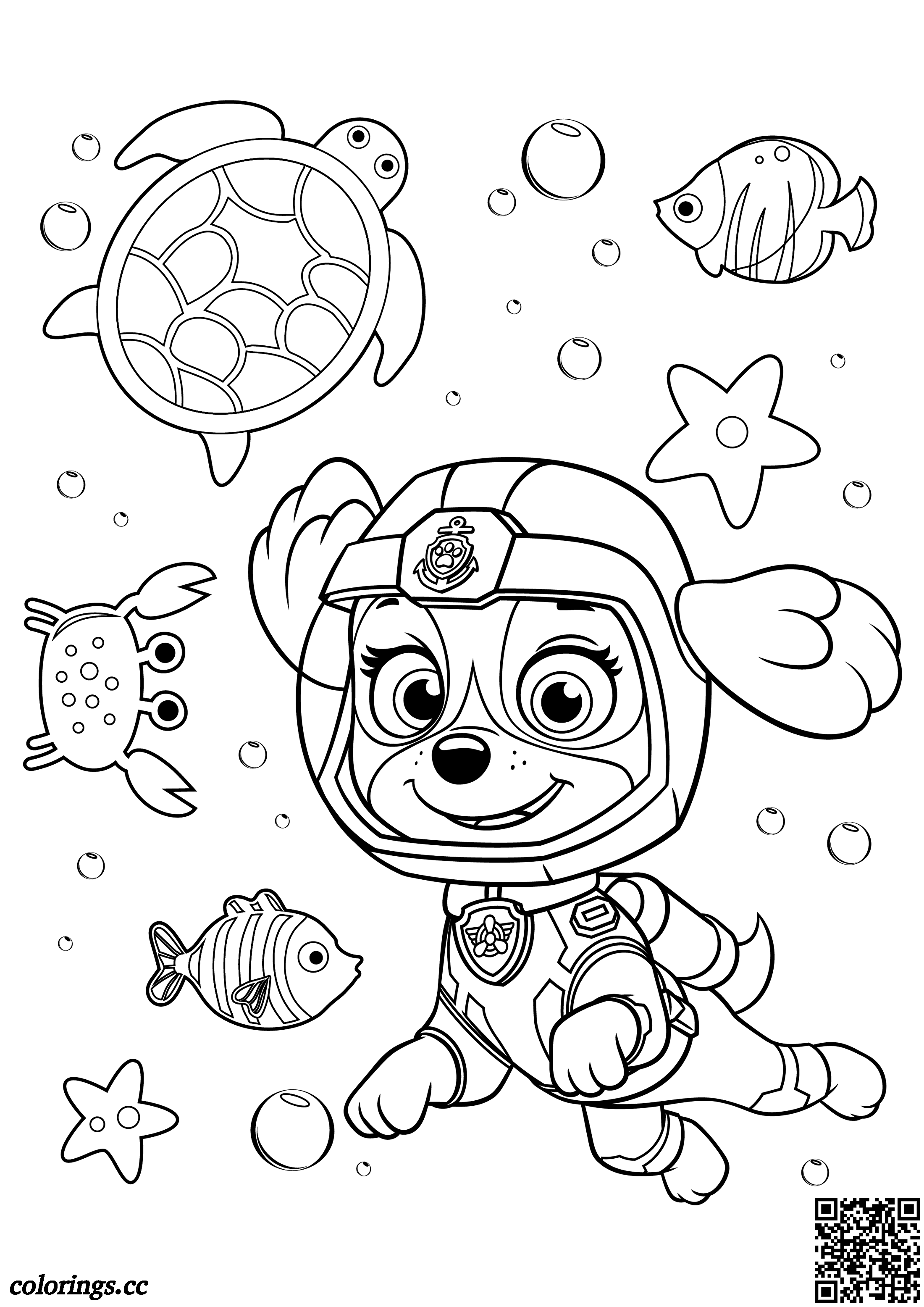 160+ Skye Paw Patrol Coloring Page Ideas for Adventure 30