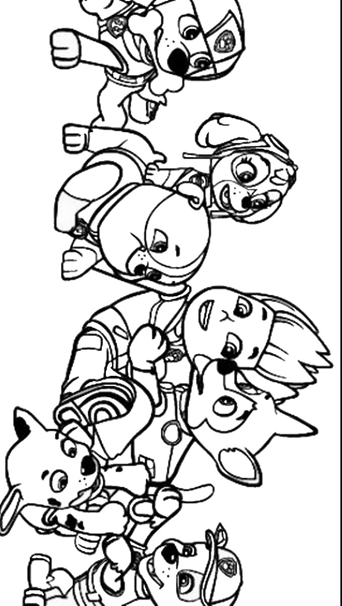 160+ Skye Paw Patrol Coloring Page Ideas for Adventure 43