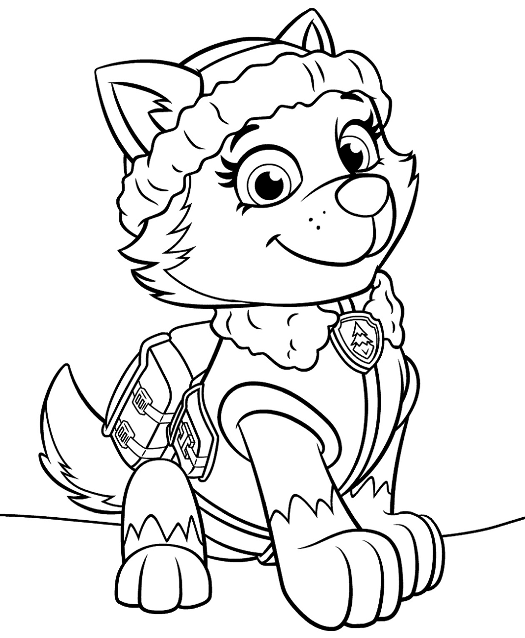 160+ Skye Paw Patrol Coloring Page Ideas for Adventure 44