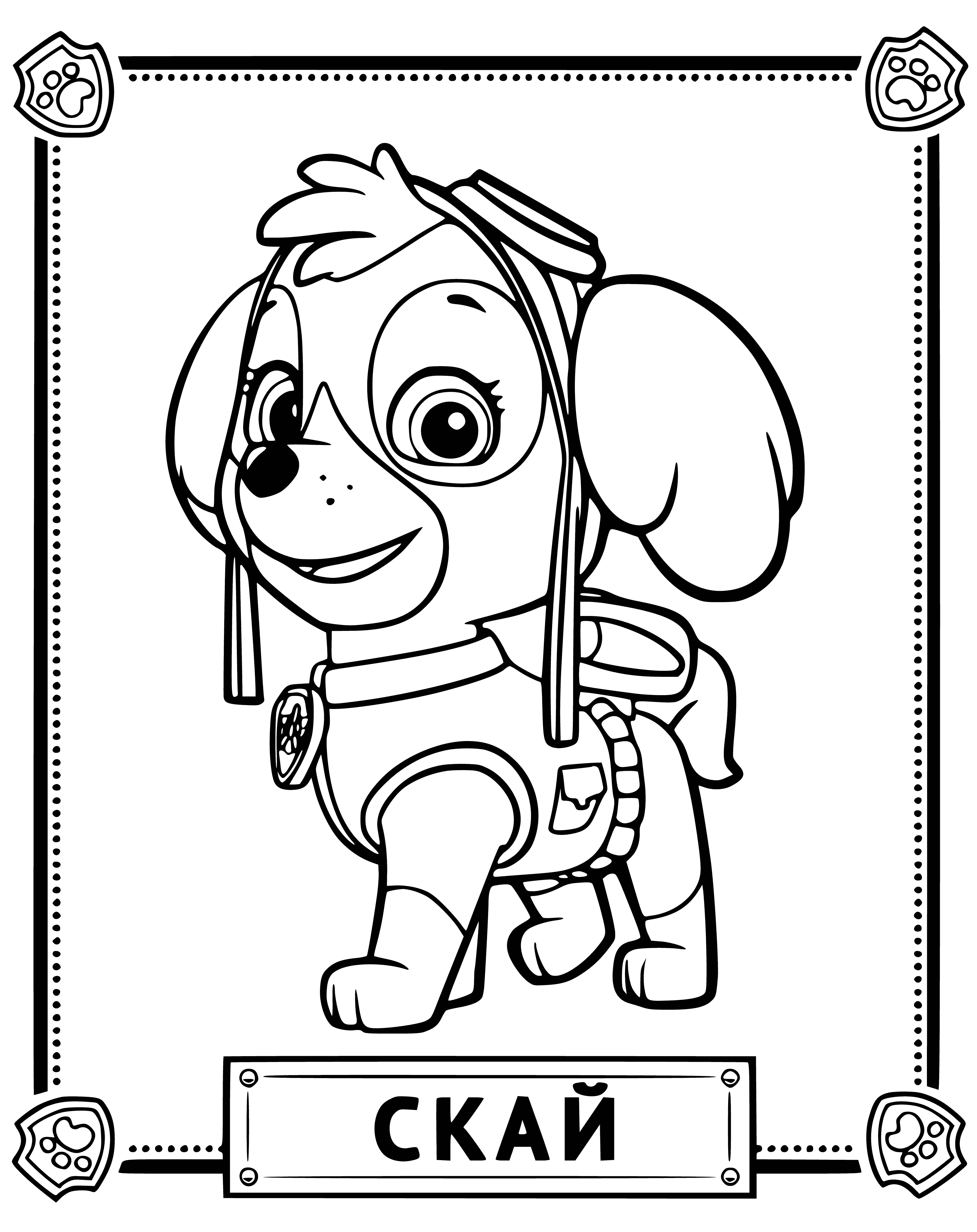 160+ Skye Paw Patrol Coloring Page Ideas for Adventure 52