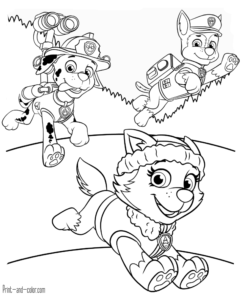 160+ Skye Paw Patrol Coloring Page Ideas for Adventure 55