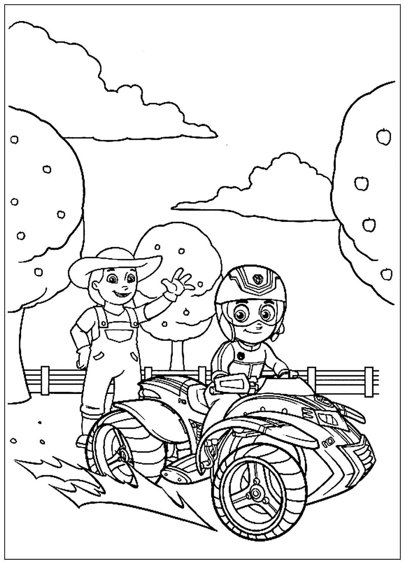 160+ Skye Paw Patrol Coloring Page Ideas for Adventure 56