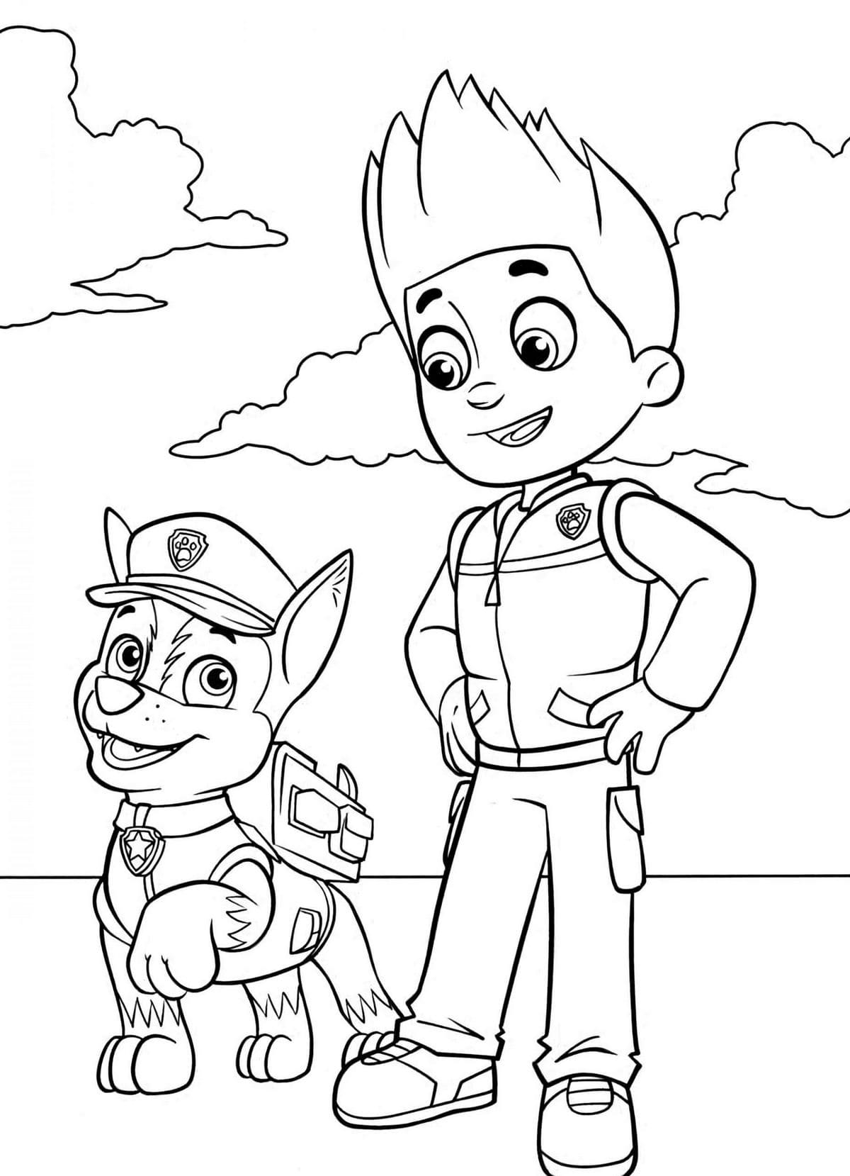 160+ Skye Paw Patrol Coloring Page Ideas for Adventure 59