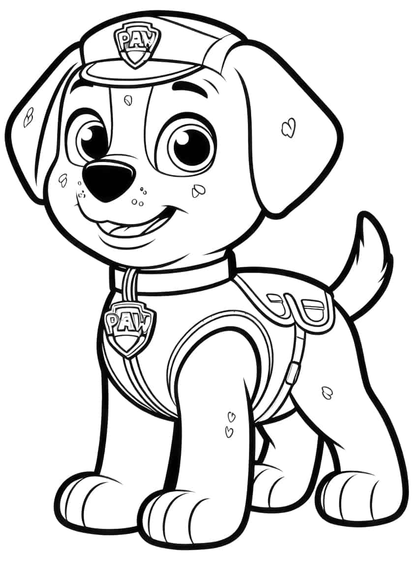 160+ Skye Paw Patrol Coloring Page Ideas for Adventure 66