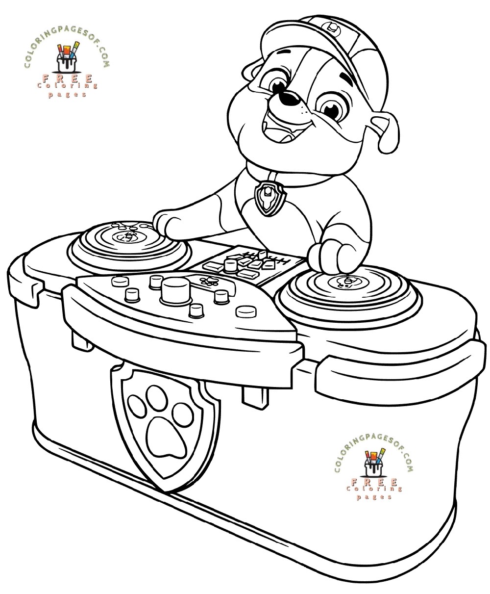 160+ Skye Paw Patrol Coloring Page Ideas for Adventure 89