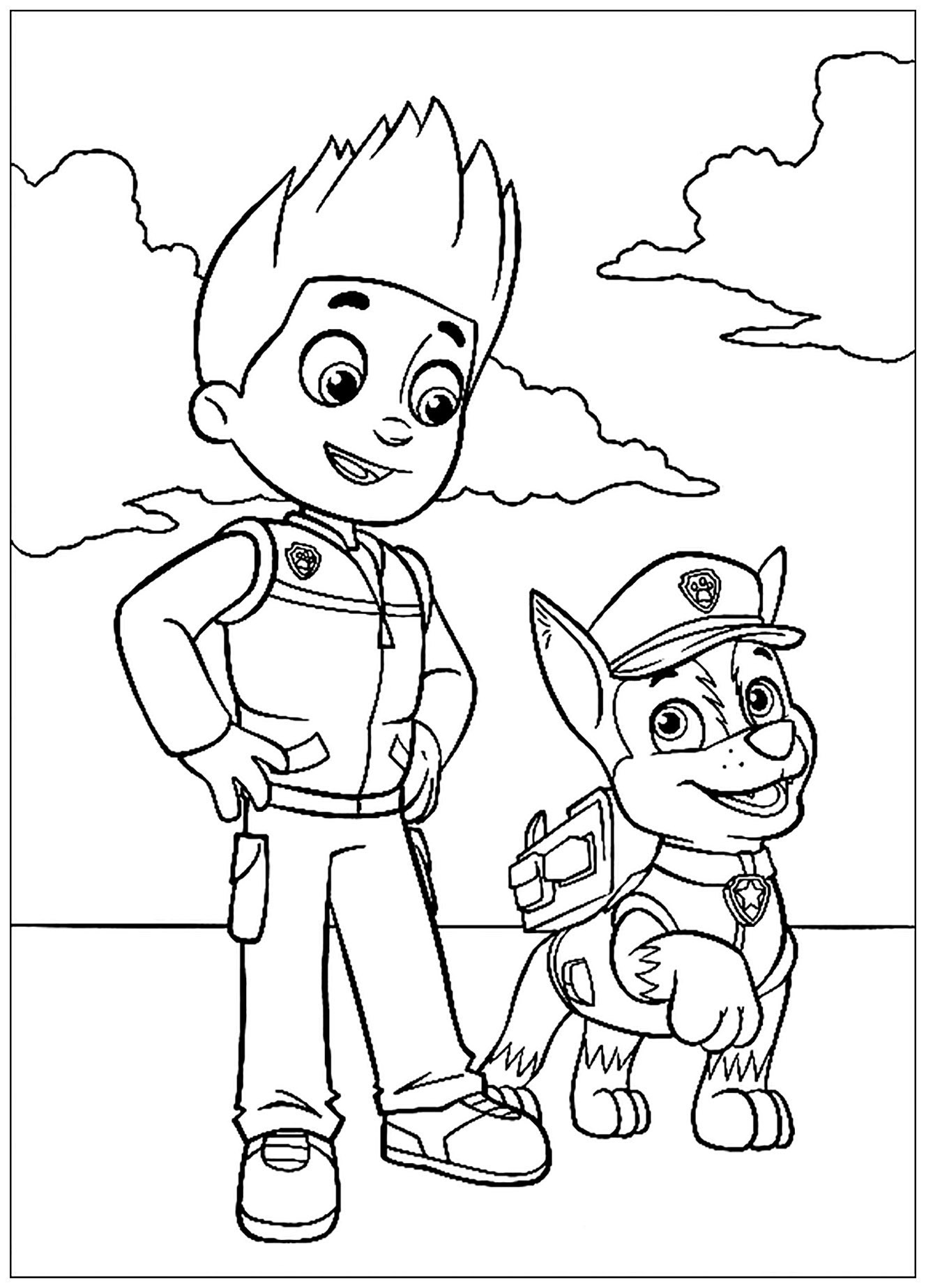 160+ Skye Paw Patrol Coloring Page Ideas for Adventure 94